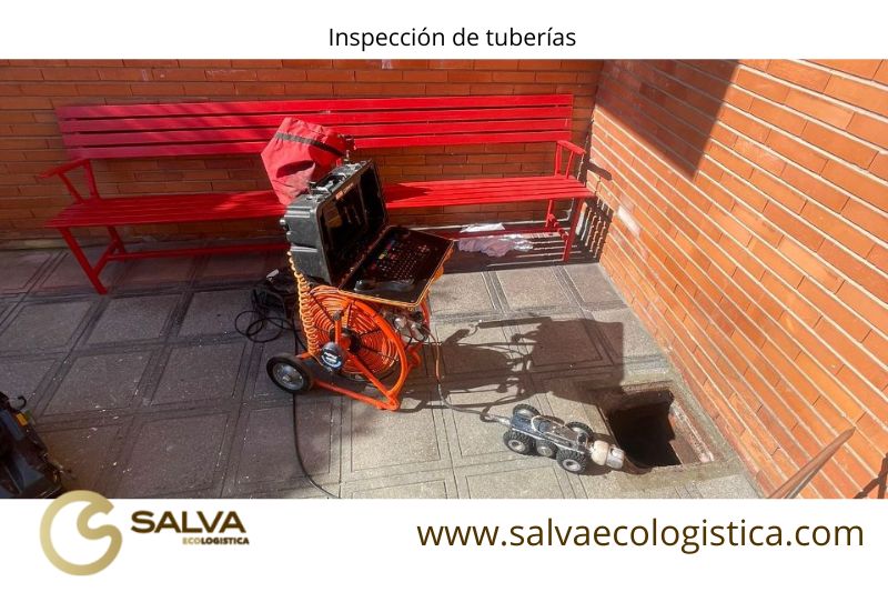 inspección de tuberías equipación salvaecologistica